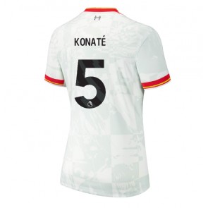 Liverpool Ibrahima Konate #5 Tredje trøje Dame 2024-25 Kort ærmer